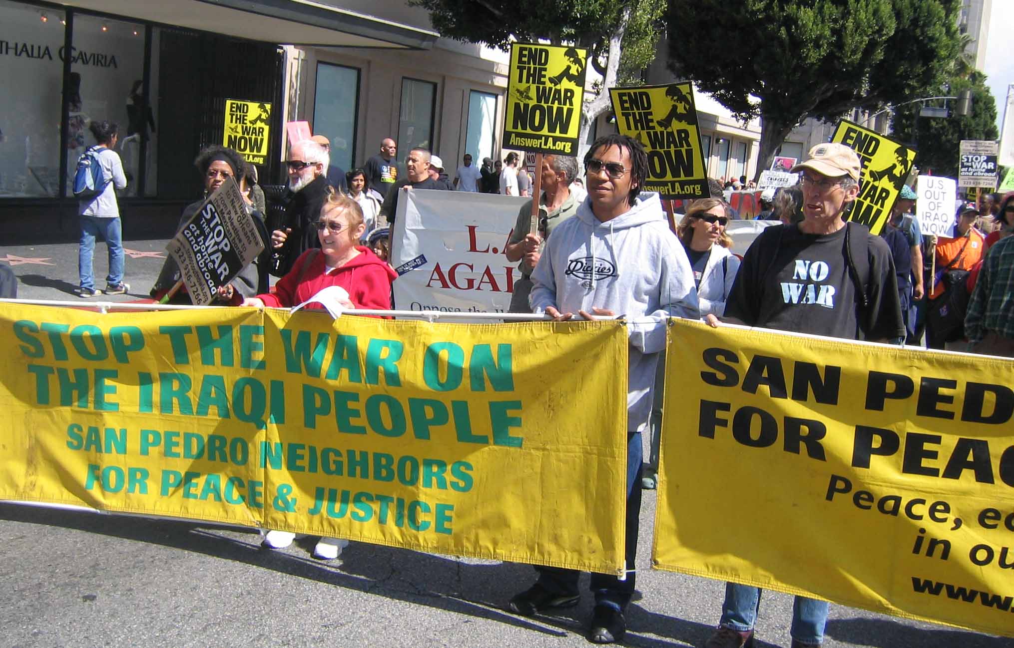 Los Angeles Iraq War Invasion Protest March 15, 2008