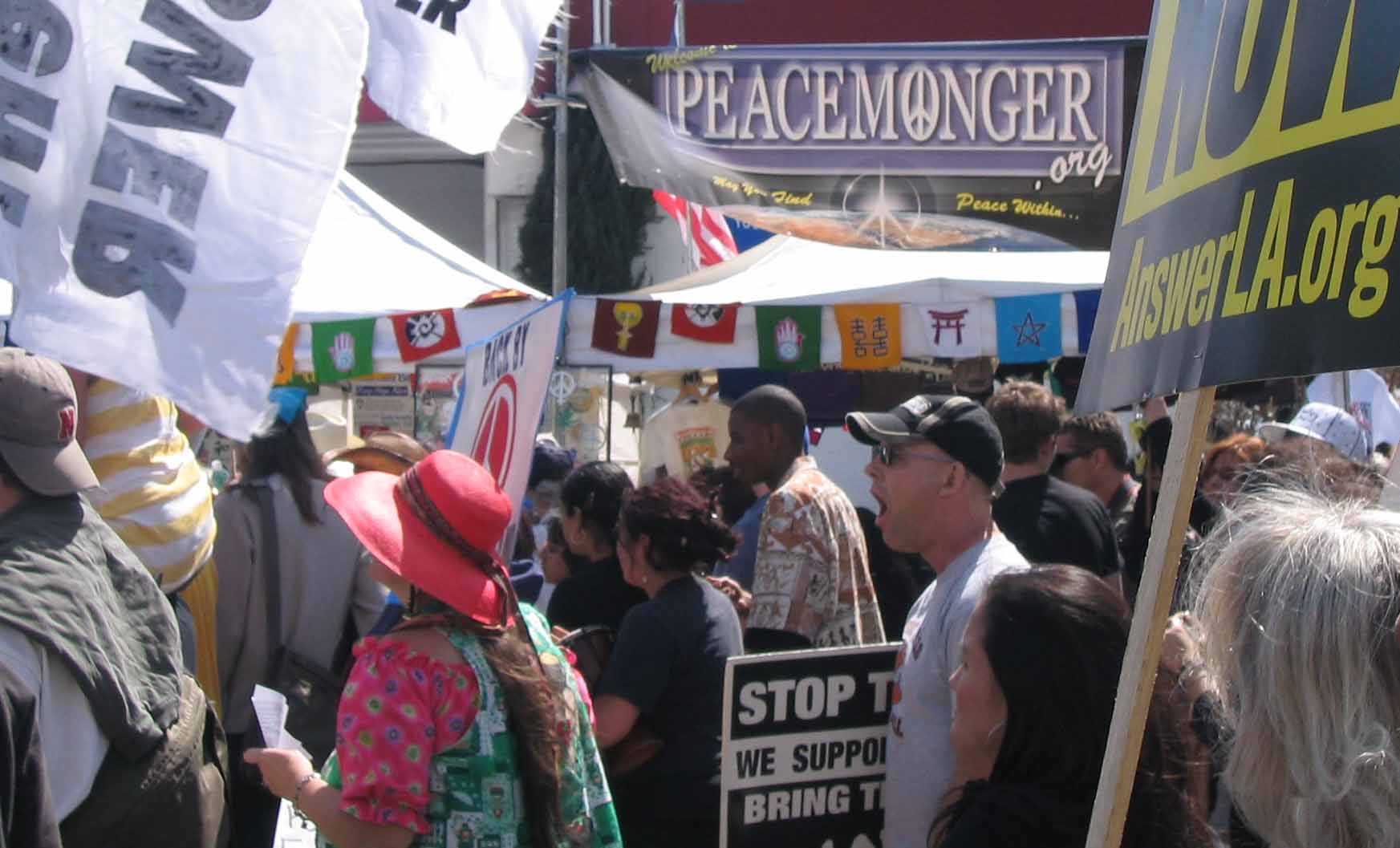 Los Angeles Iraq War Invasion Protest March 15, 2008