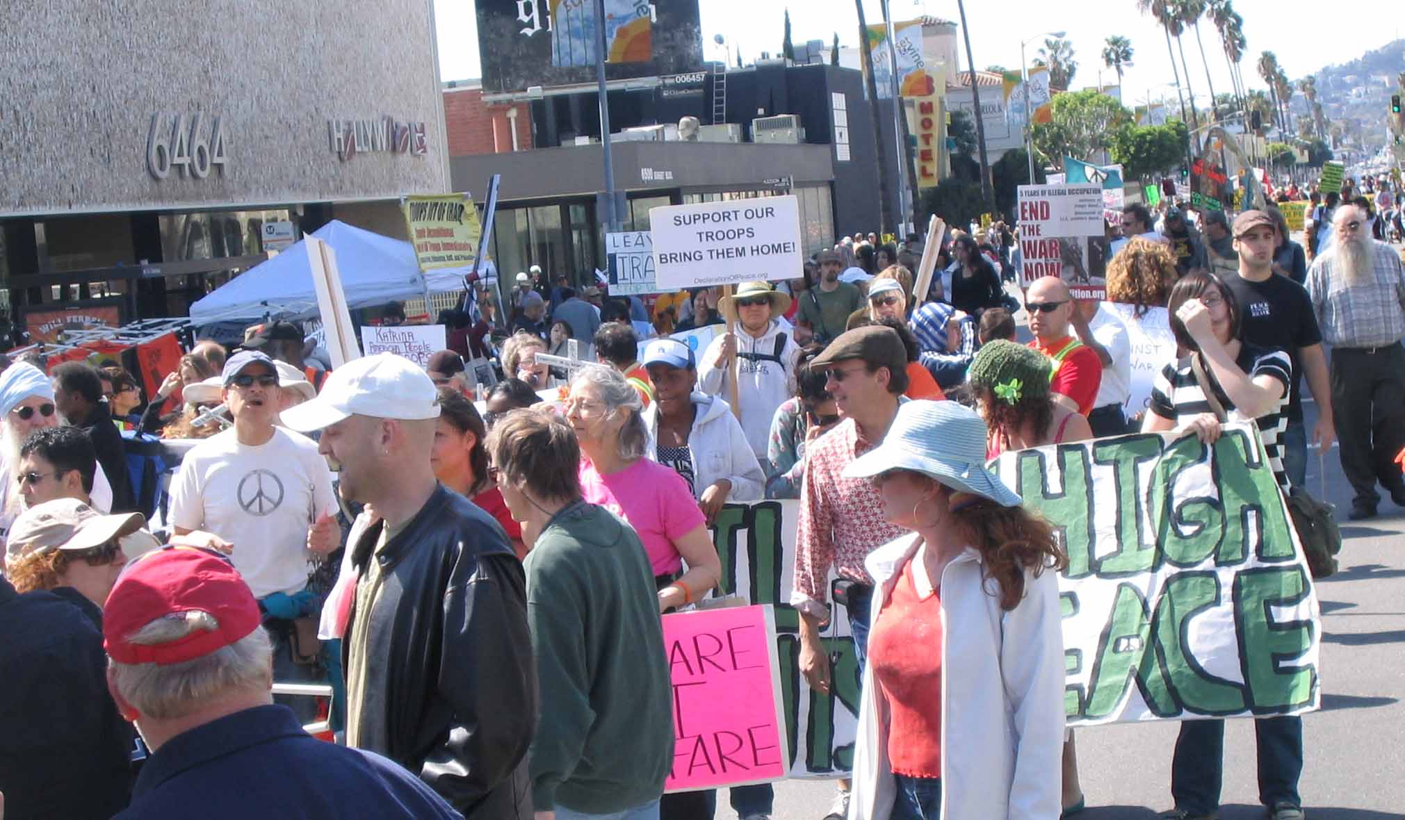 Los Angeles Iraq War Invasion Protest March 15, 2008