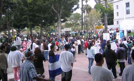Los Angeles Immigration Protest April 15 2006