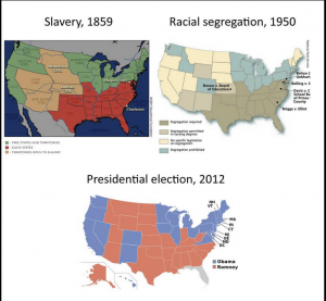 Slave states to segregation states to republican states